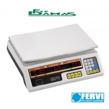 BILANCIA ELETTRONICA DIGITALE CON DOPPIO DISPLAY FERVI ART.B018